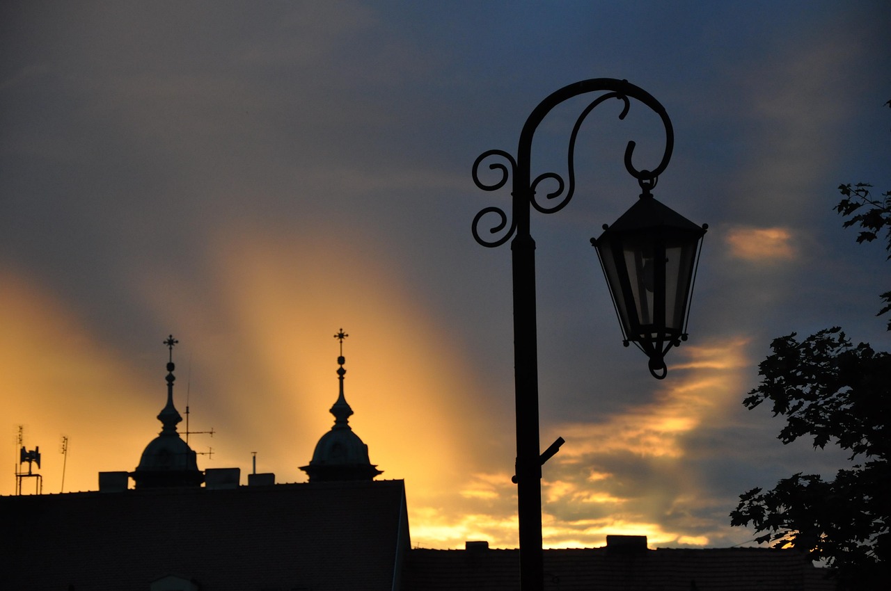 zachód słońca gniezno