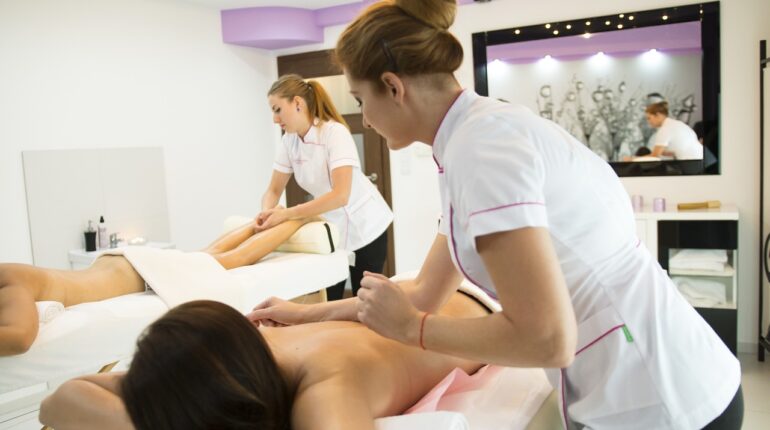 Przyjaciółki w SPA